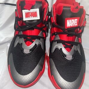 Anthony Edwards Marvel Ant-Man Mens Sneakers - Red, Black, and Silver